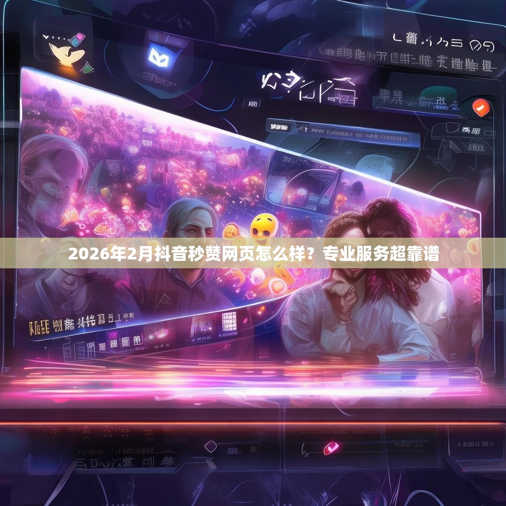2026年2月抖音秒赞网页怎么样？专业服务超靠谱