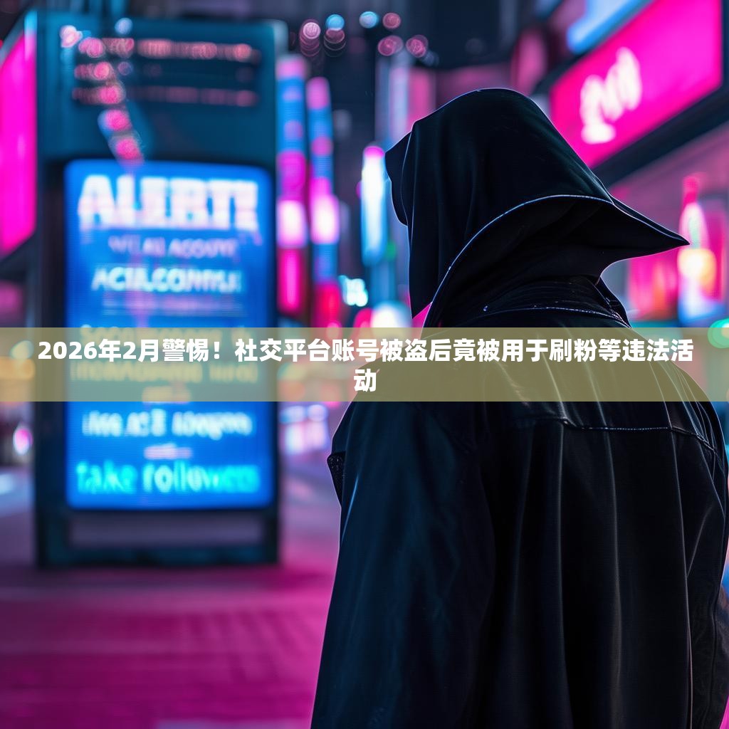 2026年2月警惕！社交平台账号被盗后竟被用于刷粉等违法活动