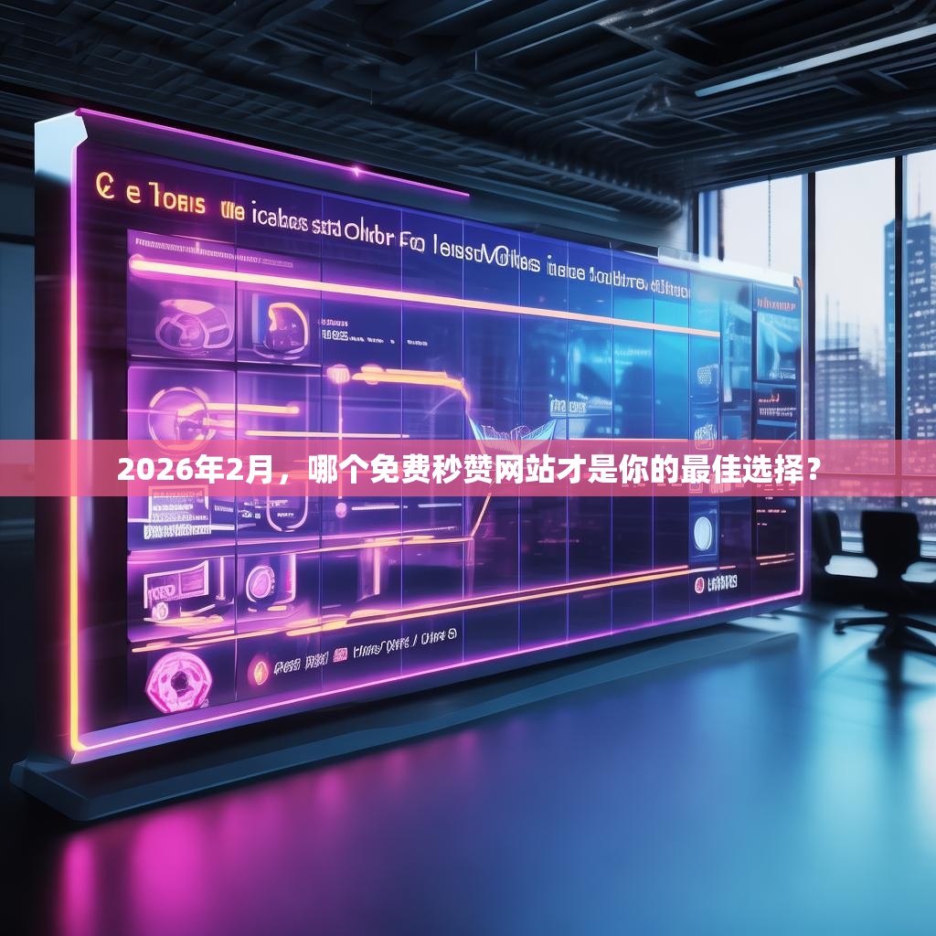 2026年2月，哪个免费秒赞网站才是你的最佳选择？