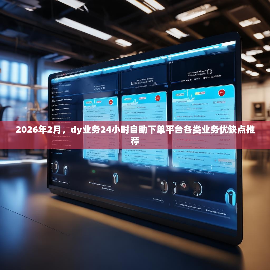 2026年2月，dy业务24小时自助下单平台各类业务优缺点推荐