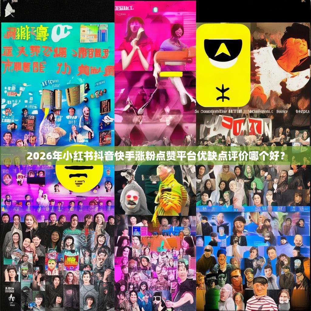 2026年小红书抖音快手涨粉点赞平台优缺点评价哪个好？