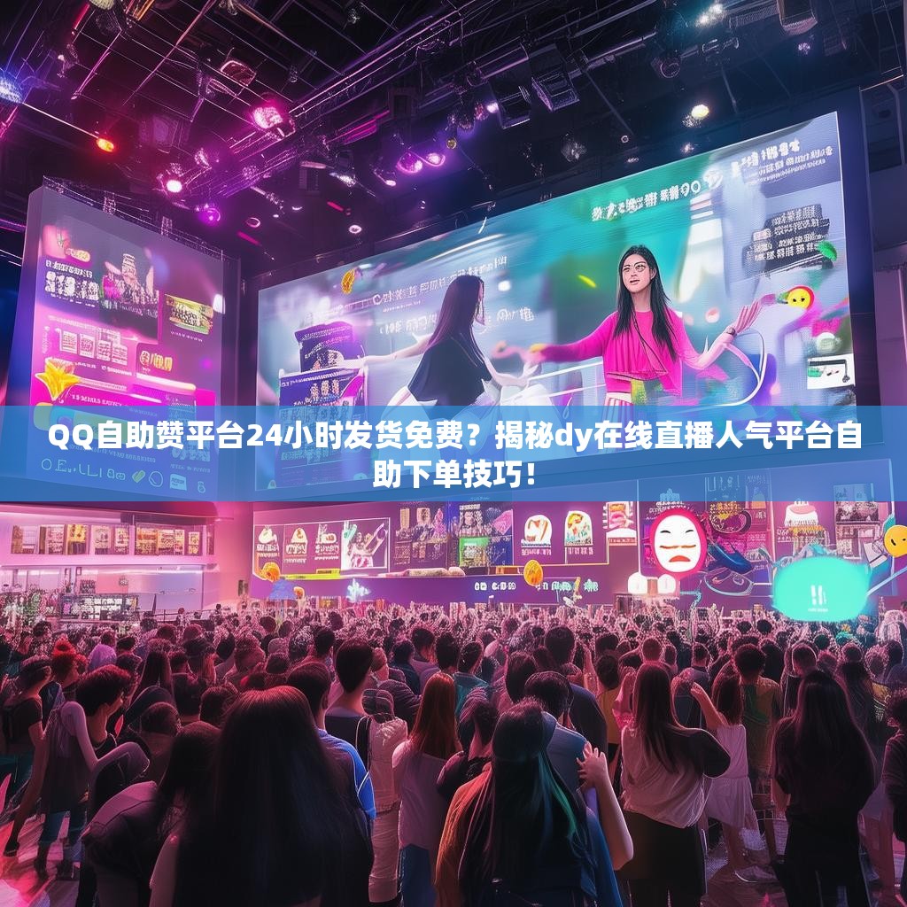 QQ自助赞平台24小时发货免费？揭秘dy在线直播人气平台自助下单技巧！