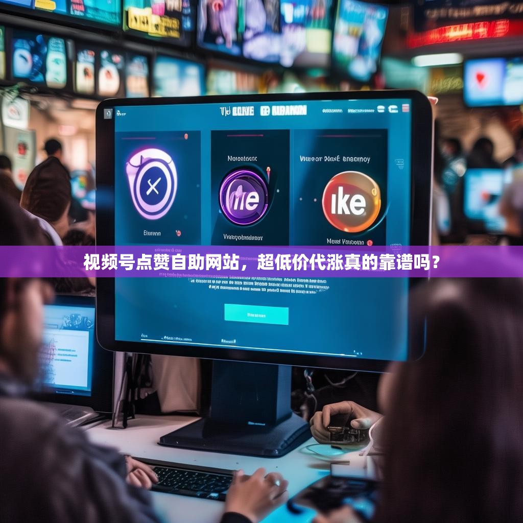 视频号点赞自助网站，超低价代涨真的靠谱吗？