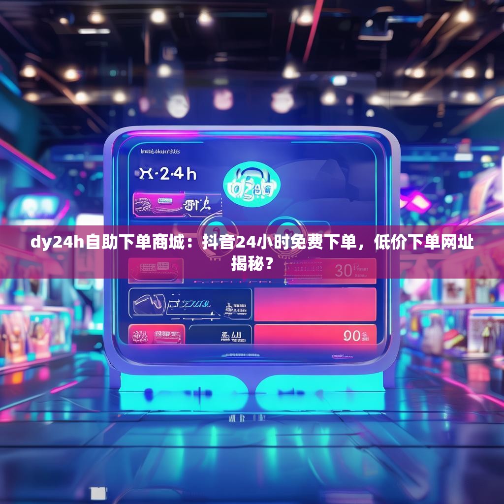 dy24h自助下单商城：抖音24小时免费下单，低价下单网址揭秘？