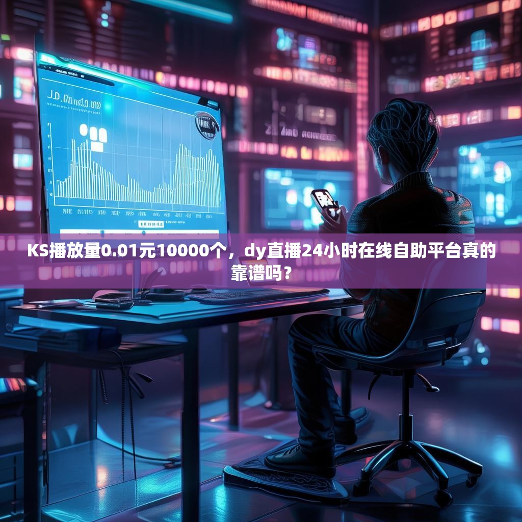 KS播放量0.01元10000个，dy直播24小时在线自助平台真的靠谱吗？
