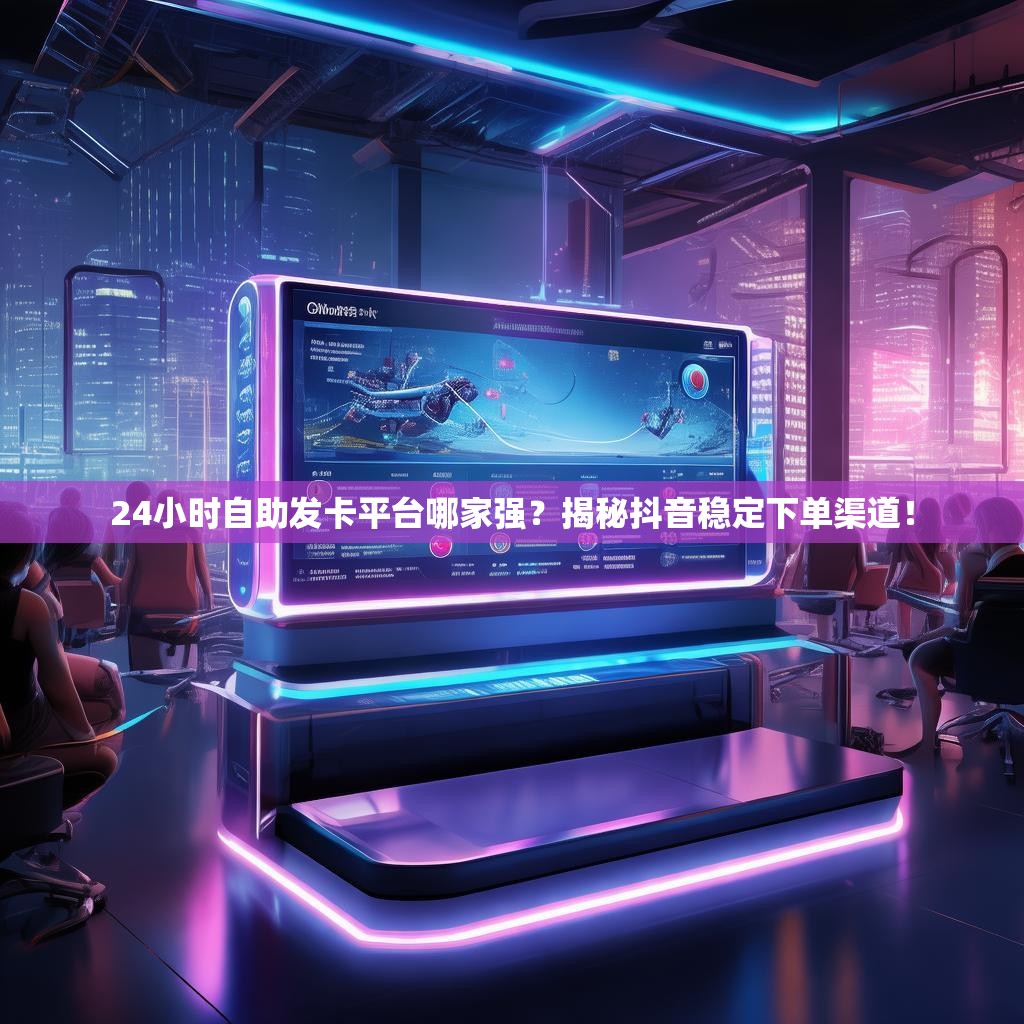 24小时自助发卡平台哪家强？揭秘抖音稳定下单渠道！
