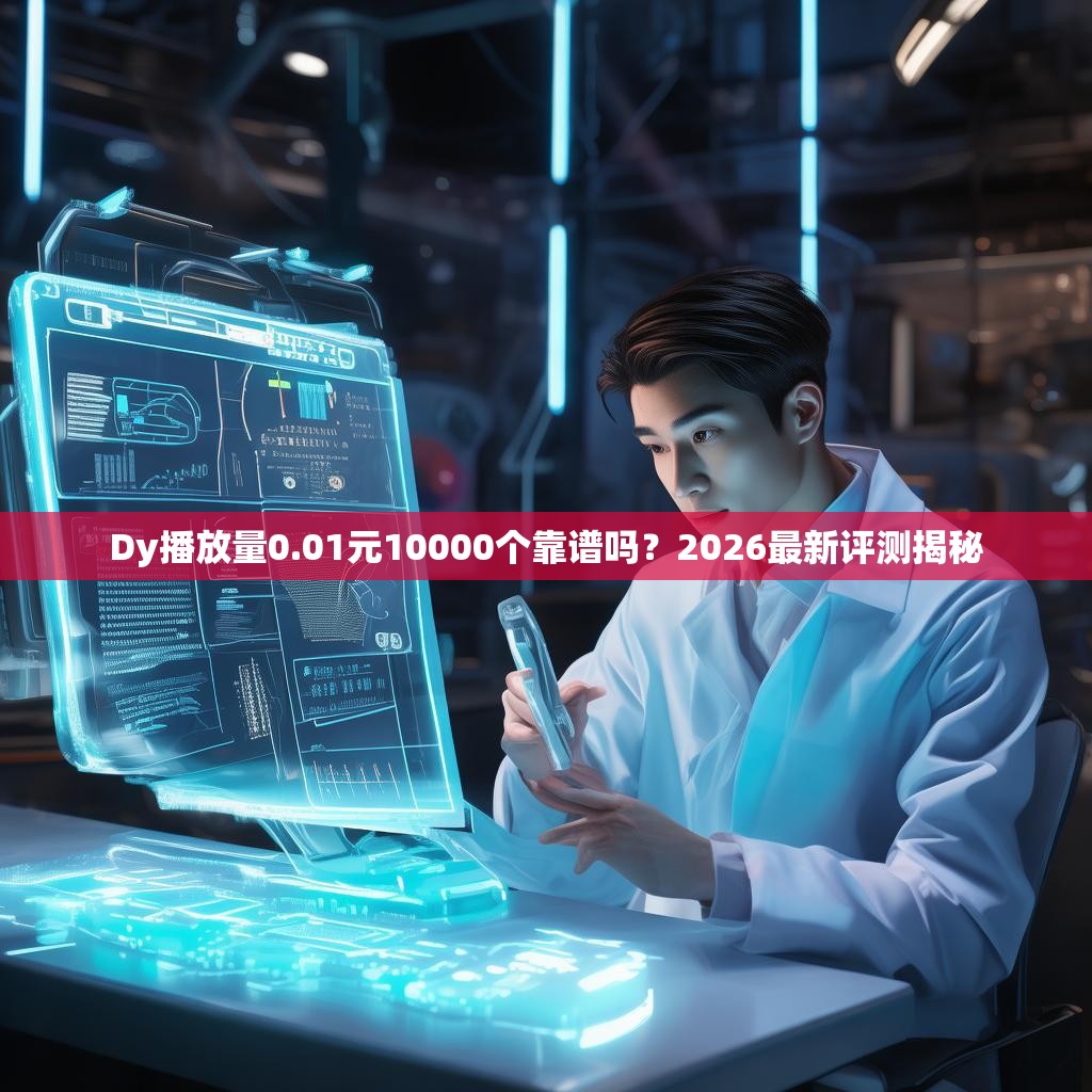 Dy播放量0.01元10000个靠谱吗？2026最新评测揭秘