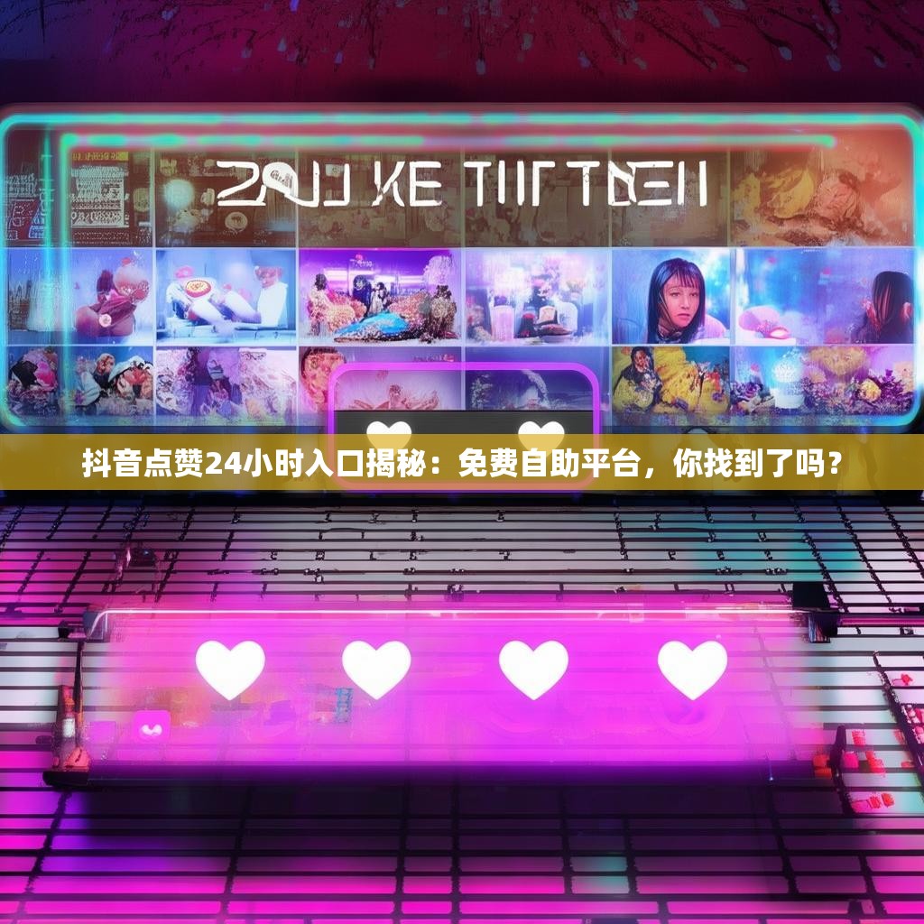 抖音点赞24小时入口揭秘:免费自助平台,你找到了吗? 抖音点赞24小时入口揭秘:免费自助平台,你找到了吗?