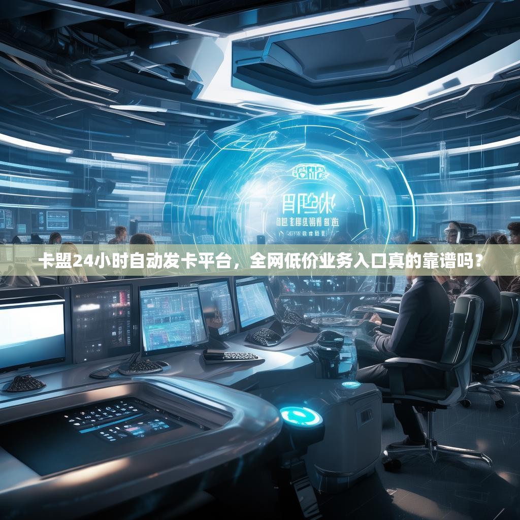 卡盟24小时自动发卡平台，全网低价业务入口真的靠谱吗？