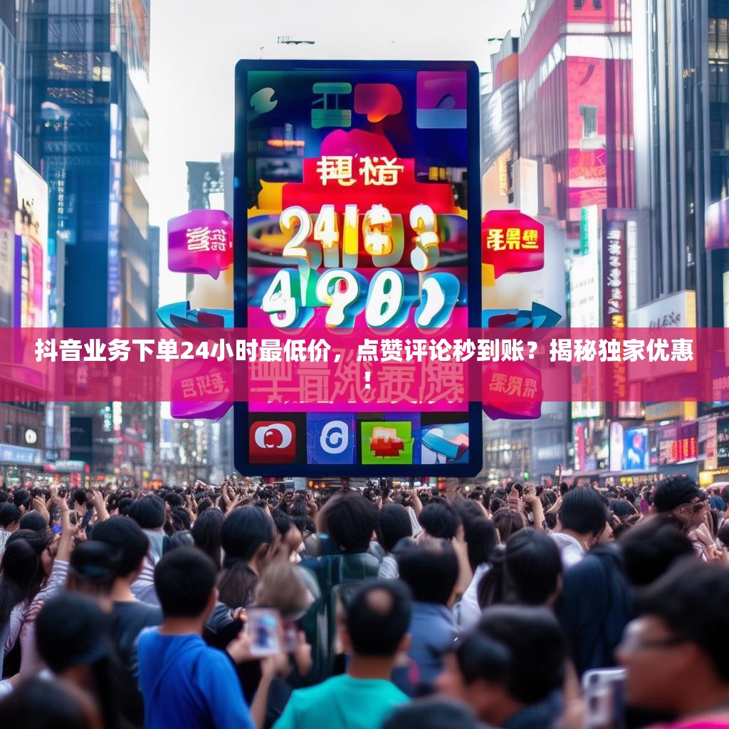 抖音业务下单24小时最低价,点赞评论秒到账?揭秘独家优惠! 抖音业务下单24小时最低价,点赞评论秒到账?揭秘独家优惠!