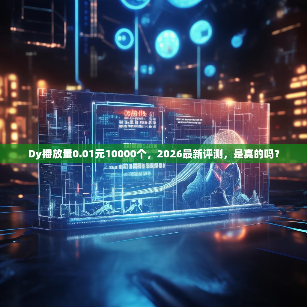 Dy播放量0.01元10000个,2026最新评测,是真的吗? Dy播放量0.01元10000个,2026最新评测,是真的吗?