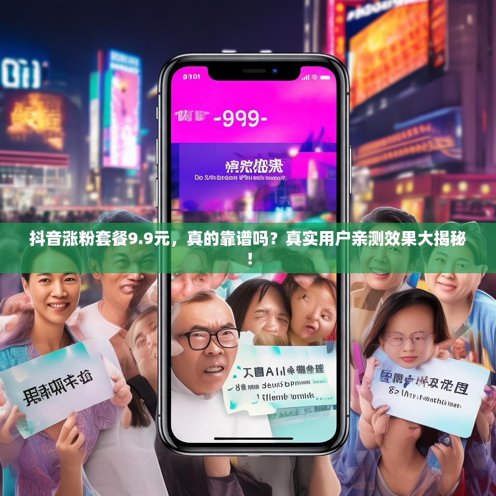 抖音涨粉套餐9.9元,真的靠谱吗?真实用户亲测效果大揭秘! 抖音涨粉套餐9.9元,真的靠谱吗?真实用户亲测效果大揭秘!