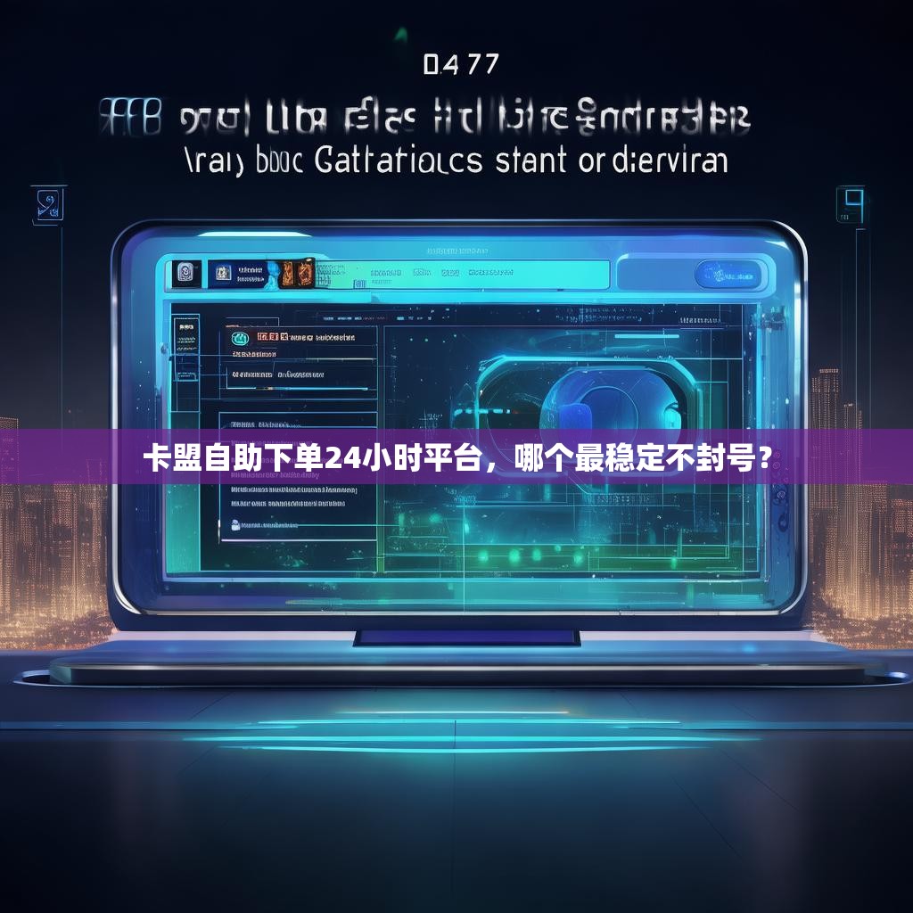 卡盟自助下单24小时平台，哪个最稳定不封号？