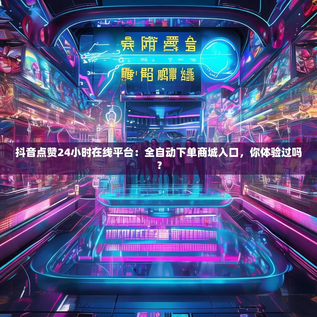 抖音点赞24小时在线平台：全自动下单商城入口，你体验过吗？