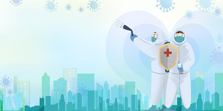 疫情_抗击疫情高清背景图片素材_抗击疫情ppt素材免费下载